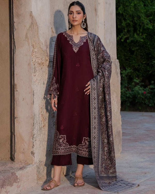 3pc Dhanak suit